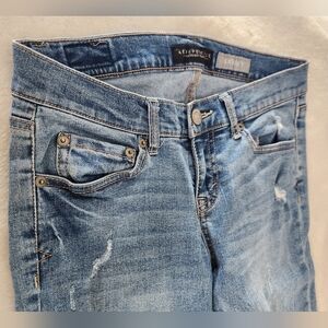 Aeropostale Women's Blue Skinny Jeans